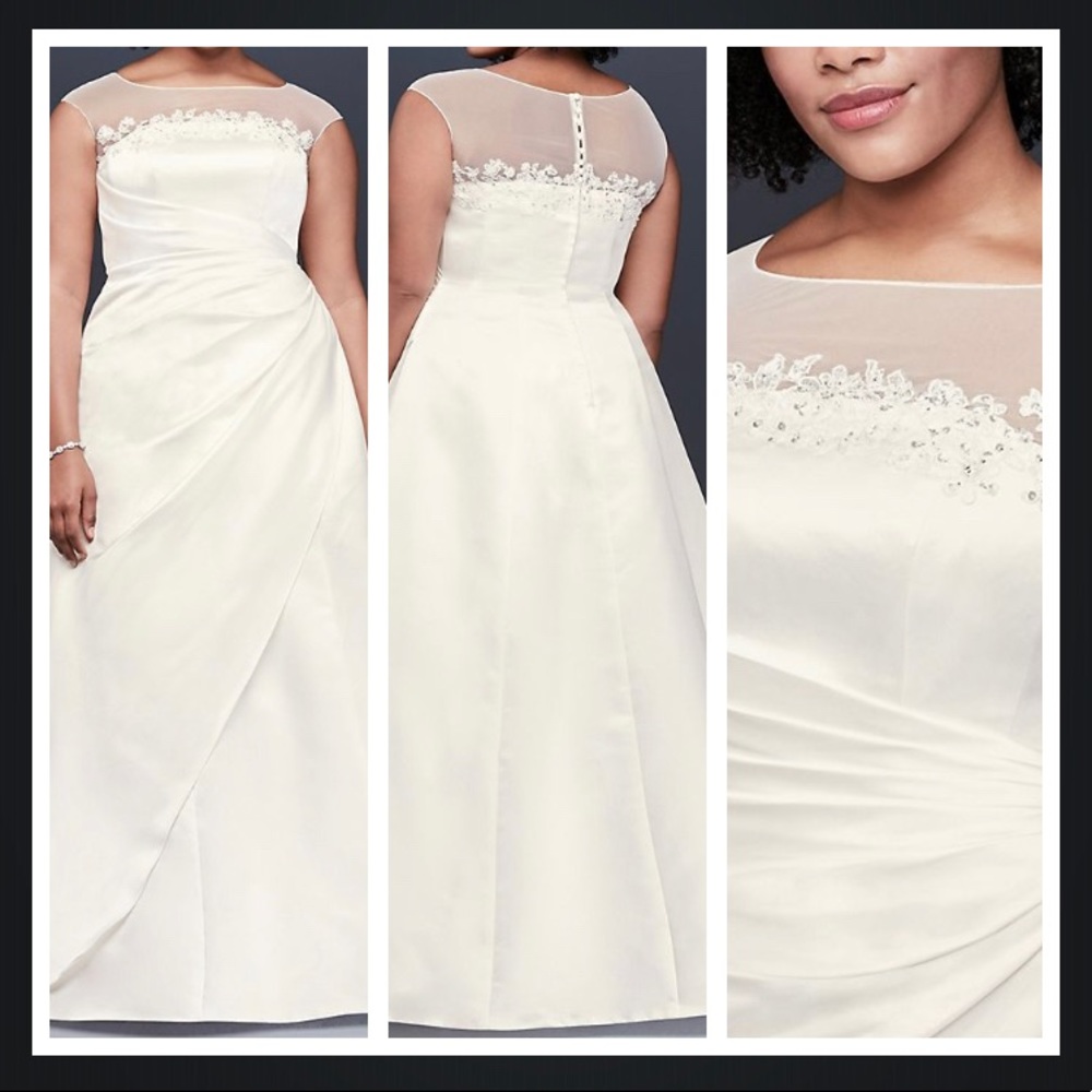 NWT David’s Bridal wedding dress Size 20W